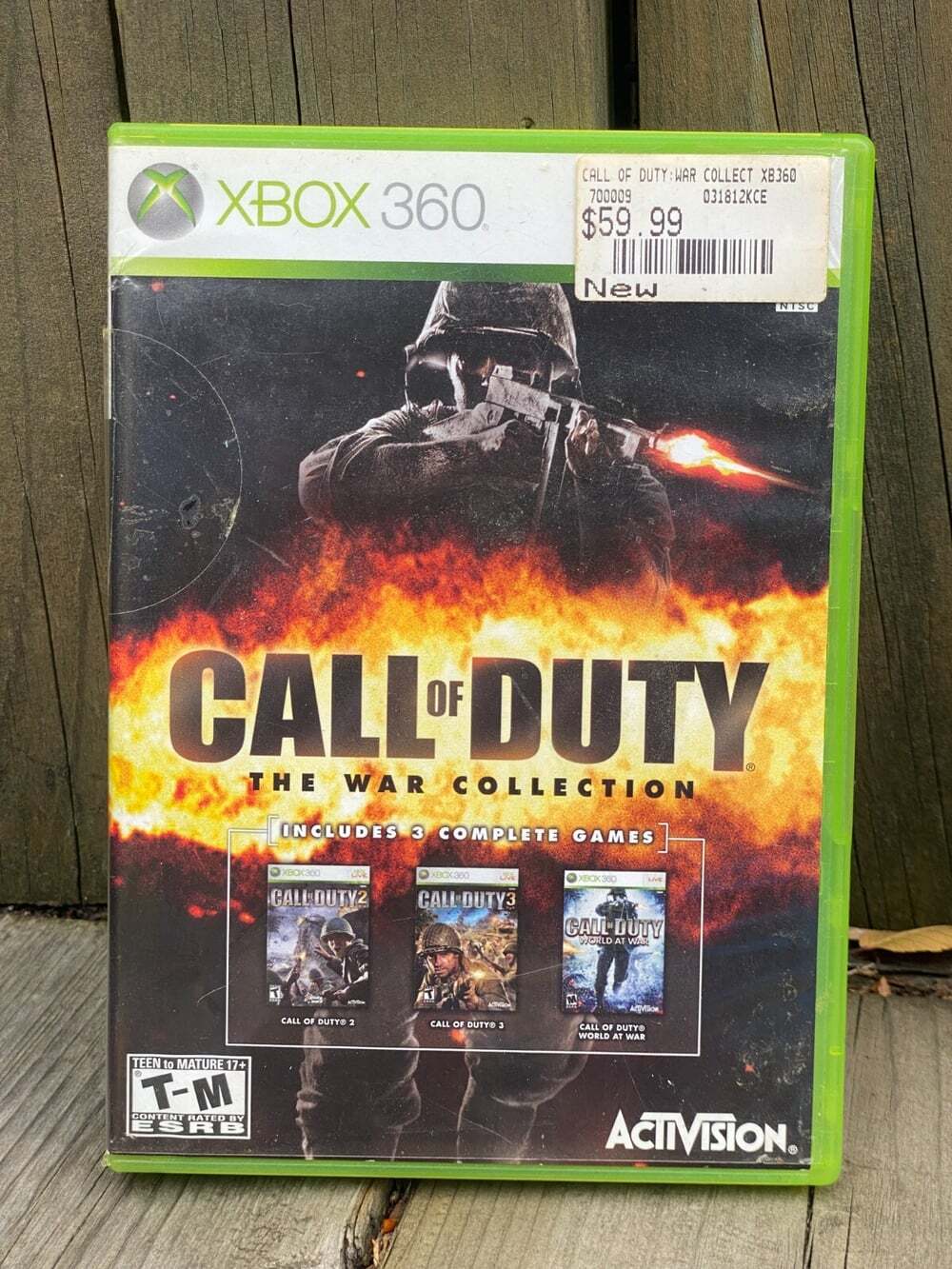 Call of Duty: The War Collection (Microsoft Xbox 360, 2010) Complete In Box CIB